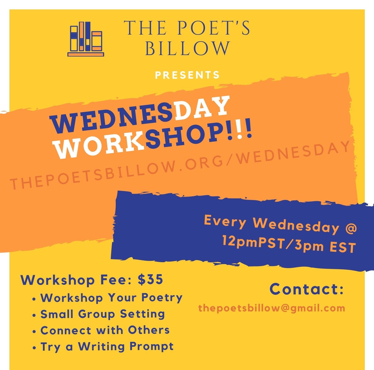 The Poet's Billow Online Poetry Workshop